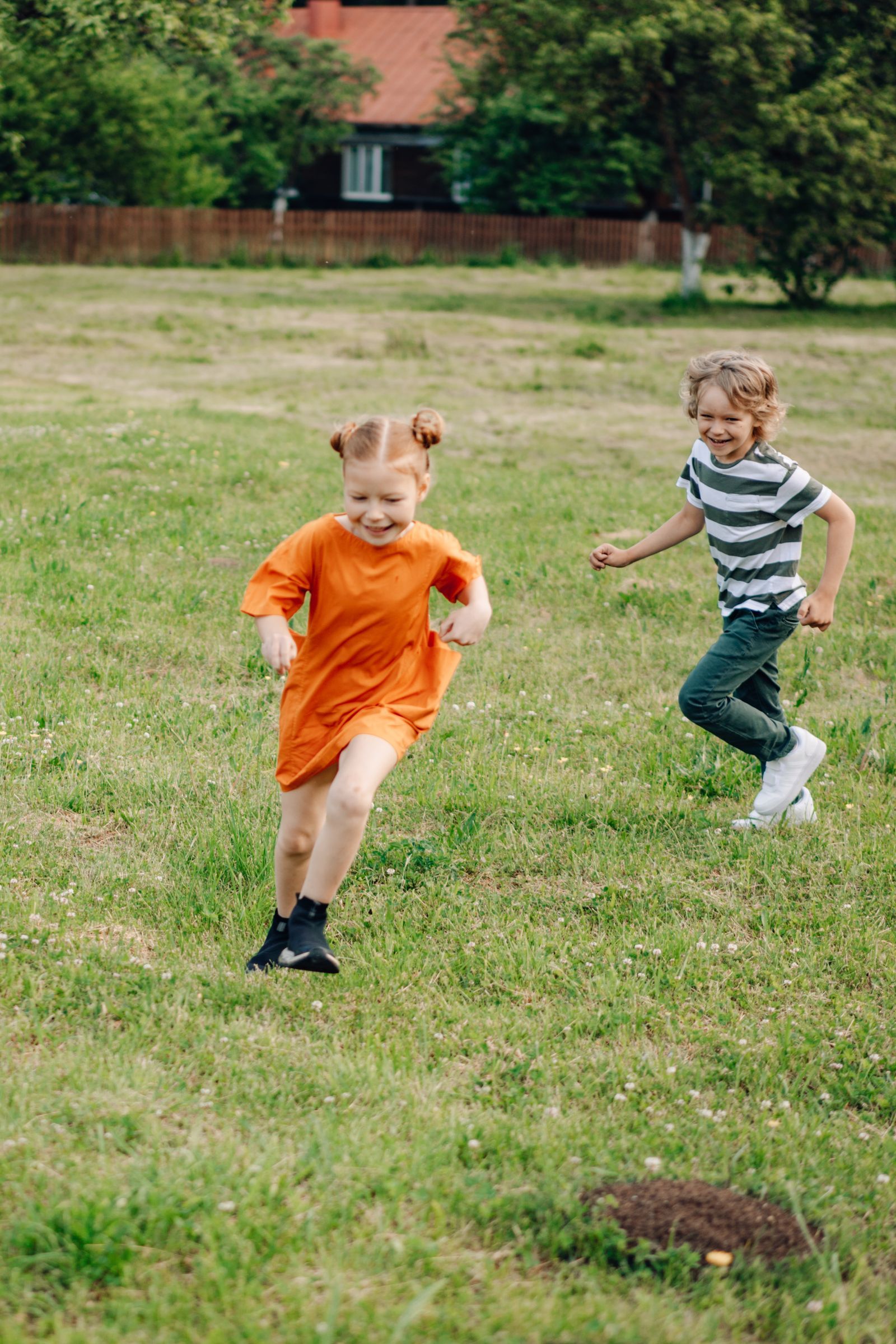 Kids having fun together